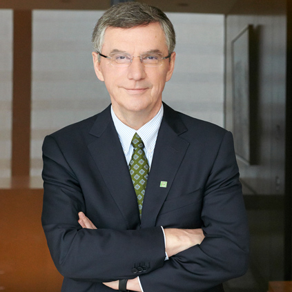 Image of Bob Dorrance Group Head, Wholesale Banking, TD Bank Group and Chairman, Chief Executive Officer and President, TD Securities