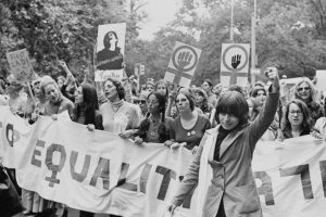 Women's Equality protest in NY, 1971